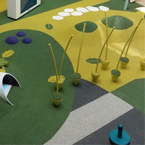 Gummibodenbelag - Soft Play LLC - für den Innenraum / für Spielplätze / für professionellen Gebrauch