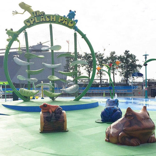 Klettergerüst für Aquapark - Soft Play LLC - Wasserstrahl