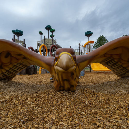 Skulptur / glasfaserverstärktes Polymer - Soft Play LLC - für Außenbereich / maßgefertigt / freistehend