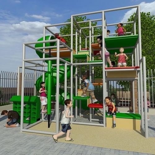 Metall-Spielplatzgerät - P26002 - Soft Play LLC - Kunststoff / modular / zum Klettern