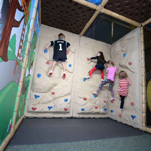 Festinstallierte Kletterwand - ROCKS COURSE - Soft Play LLC - für den Innenraum