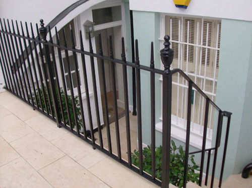 Gusseisengeländer - RCI SERIES - British Spirals & Castings - mit Stangen / für Außenbereich / für Balkon