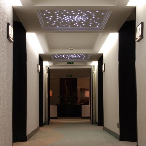 Verbundwerkstoff-Deckensystem - STARLIT  - Semeur d'étoiles - Platten / für Reinraum / Innenbereich