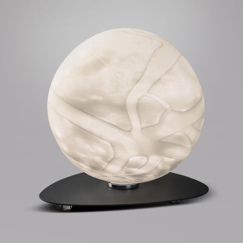 Tischlampe - LUNE - Semeur d'étoiles - Metall / geblasenes Glas / modern