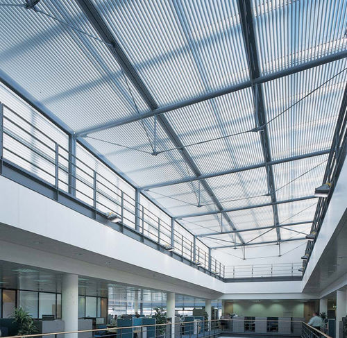 Aluminium-Sonnenschutzlamelle - SKYVANE - Levolux - für Fassaden / für Dach / vertikal