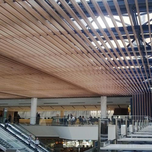 Aluminium-Sonnenschutzlamelle - AEROFOIL FINS - Levolux - Stahl / extrudiertes Aluminium / Edelstahl