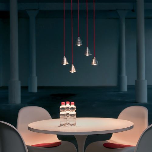 Aluminium-Schienenleuchte - Athene SPL - less'n'more - LED / konisch / Glas