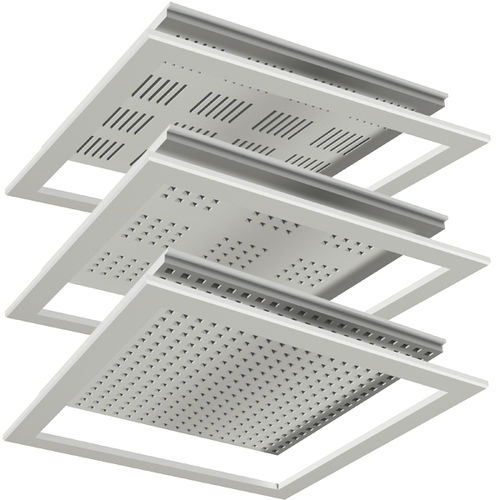 Revisionsklappe für abgehängte Decken - GYPTONE® ACCESS BASE - Placoplatre - quadratisch / Metall