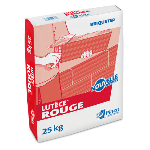 Gipsputz - LUTECE® ROUGE 25kg - Placoplatre - für den Innenraum / für Trennwand