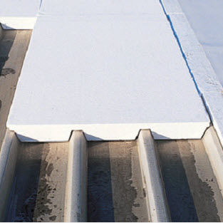 Thermoisolierung - STISOLTOIT® BBA - Placoplatre - Polystyrolschaum / steife Platten / für Metalldach