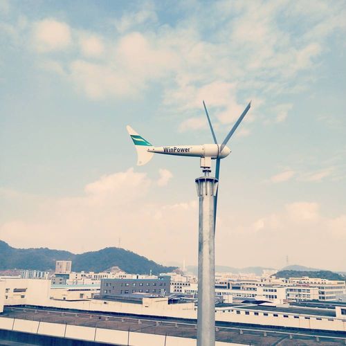 Horizontalachsen-Kleinwindkraftanlage - FS-1000 - Zhejiang WinPower Energy - Dreiblatt / Onshore / mit Aluminium-Rotorblätter