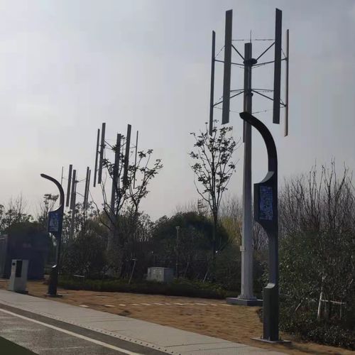 Vertikalachsen-Kleinwindkraftanlage - FSV-20KW - Zhejiang WinPower Energy - 5-Flügel / Onshore / mit Aluminium-Rotorblätter