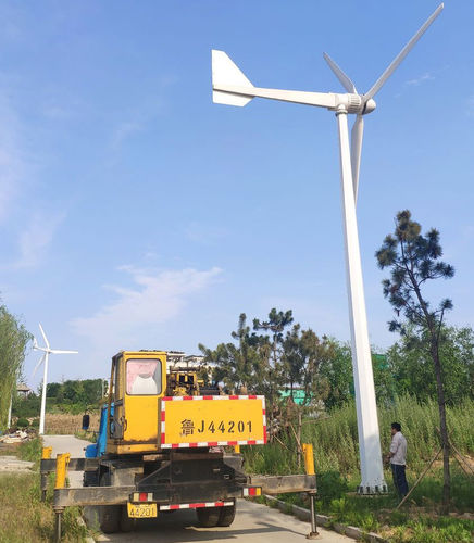 Horizontalachsen-Kleinwindkraftanlage - FS-20kW - Zhejiang WinPower Energy - Dreiblatt / freistehender Mast