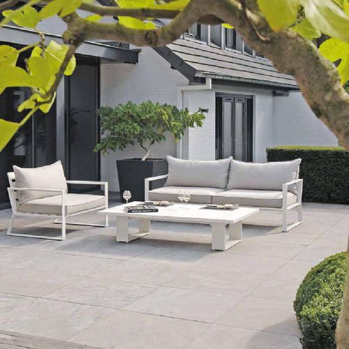 Modernes Sofa - SAMOS - BOREK parasols | outdoorfurniture - für Garten / Sunbrella® / mit abnehmbarem Kissen