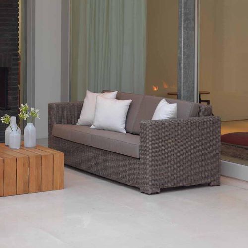 Modernes Sofa - PLAZA - BOREK parasols | outdoorfurniture - für Terrasse / Sunbrella® / mit abnehmbarem Kissen