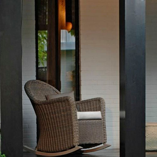 Moderner Sessel - BARELLO - BOREK parasols | outdoorfurniture - Sunbrella® / Synthetikfaser / mit abnehmbarem Kissen