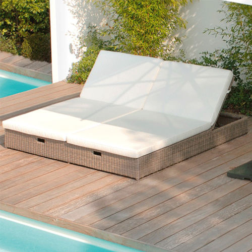 Moderne Sonnenliege - PALERMO - BOREK parasols | outdoorfurniture - Sunbrella® / Synthetikfaser / für Garten