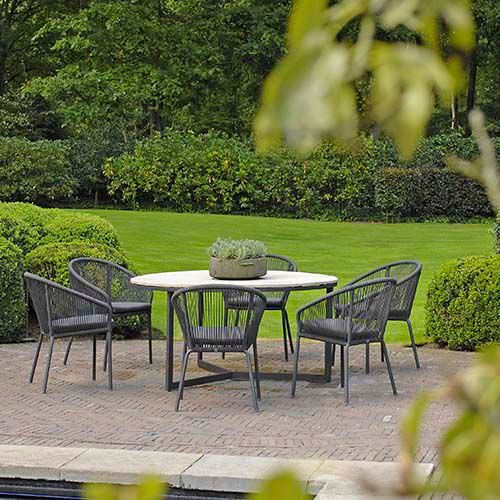 Moderner Stuhl - COLETTE - BOREK parasols | outdoorfurniture - für Garten / Sunbrella® / Kordel
