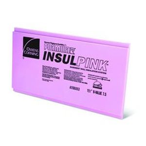 Thermo-akustische Isolierung - INSULPINK® - Owens Corning Insulation - extrudiertes Polystyrol / Wand / ohne Dampfsperre