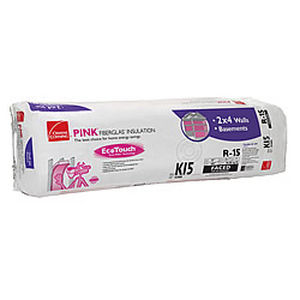 Thermo-akustische Isolierung - R-15 ECOTOUCH™  - Owens Corning Insulation - Glaswolle / Rollen / nicht brennbar