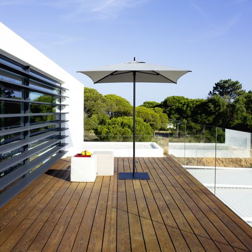 Acrylgewebe-Sonnenschirm - TOGO - Jardinico - Aluminium / für Gewerbegebrauch