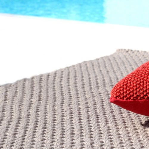 Moderner Teppich - HAMPTONS - Jardinico - einfarbig / PET / rechteckig