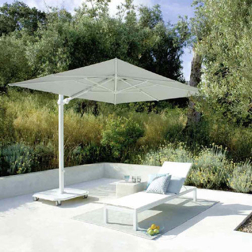 Moderne Sonnenliege - MONTENEGRO - Jardinico - Textilene / pulverbeschichteter Stahl / für Gewerbegebrauch