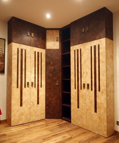 Moderner Kleiderschrank - FAR HP PENSM - MATAHATI - Holz / mit Schwingtür