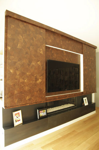 Moderne Wohnwand - FRM CON HIFI - MATAHATI - Holz