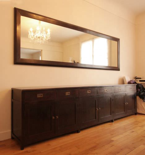 Modernes Sideboard - BUF CON SM  - MATAHATI - Teakholz / recycelt