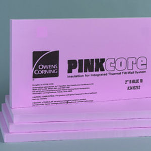 Thermoisolierung - PINKCORE®  - QuietZone - extrudiertes Polystyrol / Platten / Schaumstoff