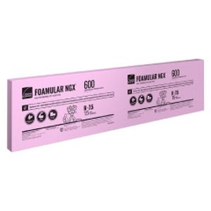 Thermoisolierung - FOAMULAR® NGX™ - QuietZone - extrudiertes Polystyrol / Platten / für Fußboden