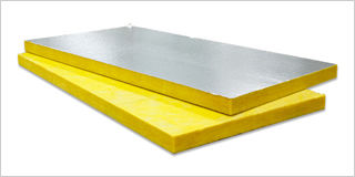 Thermo-akustische Isolierung - 700 SERIES - QuietZone - Glasfaser / steife Platten / für Vorhangfassade
