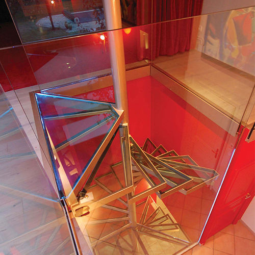 Wendeltreppe - ELIKO - KOZAC - Holzstufen / Metallstufen / Glasstufen