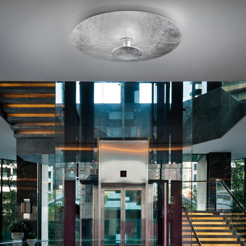 Moderne Deckenleuchte - PIANETA 2106/ PL 45-60-80 - BRAGA F.LLI s.n.c. - rund / Metall / LED