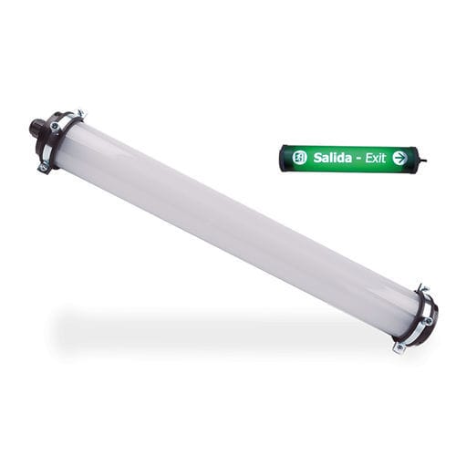 Aufbauleuchte - SECURE BLOCK - Airfal International - LED / mit Glühlampe / rohrförmig