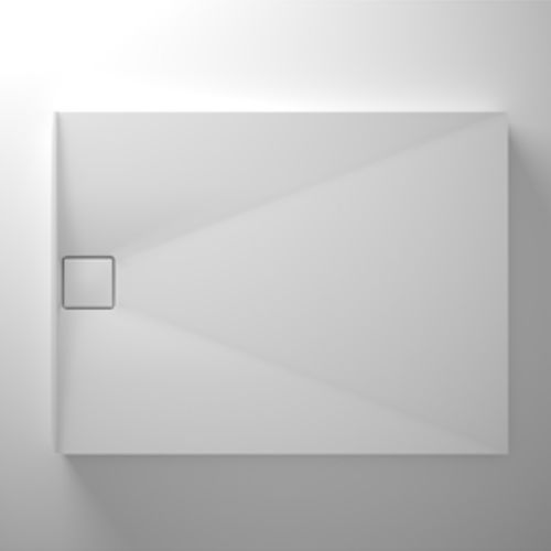 Rechteckige Duschwanne - CST-90-120S - HI-MACS® - zum Einbauen / Mineralwerkstoff / für Privatgebrauch