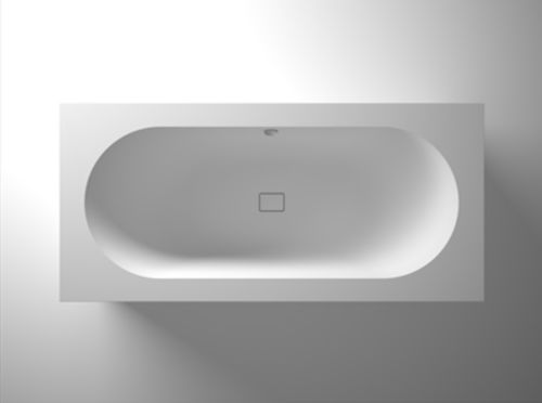 Einbau-Badewanne - CBT-160-65 - HI-MACS® - für Wohnungen / Mineralwerkstoff / modern