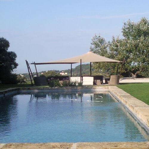 Segeltuchpavillon - TENTE TOUAREG - Atelier Aude Cayatte - Stoffdach / mit Metallstruktur
