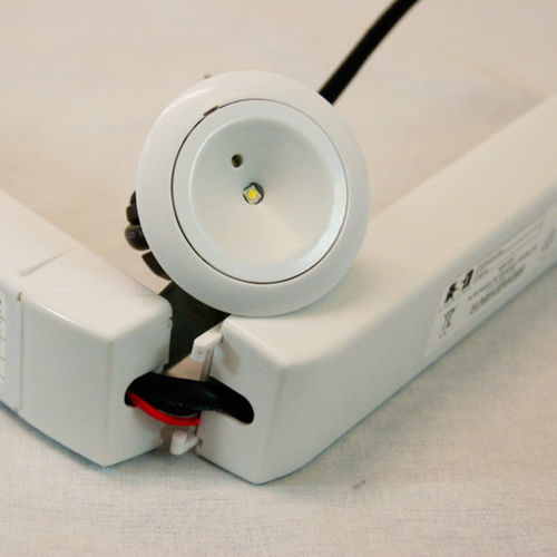 Deckenmontierte Notbeleuchtung - ONE SOLO - ASD Lighting - Einbau / rund / LED