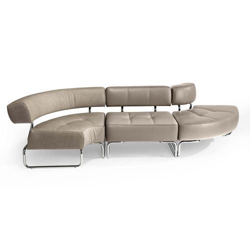 Moderne Bank - LOUNGE - Styloffice S.p.a. - Stoff / Metall / ohne Rückenlehne