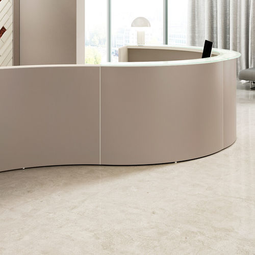 Modulare Empfangstheke - AXIOM - Styloffice S.p.a. - halbrund / gebogen / Holz