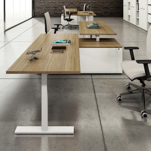 Schreibtisch für Open Space - GLAM G1 - Styloffice S.p.a. - modern / Holz / Metall