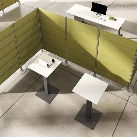 Bodenstehender Computertisch. - GLAM G1 - Styloffice S.p.a. - modern / gerade / Gestell aus Metall