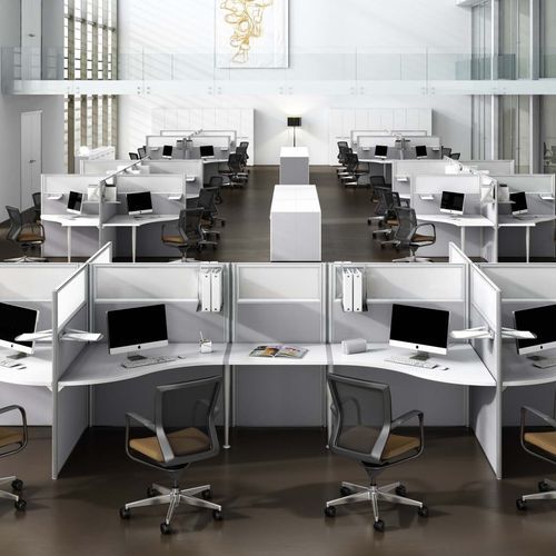 Bodenstehende Bürotrennwand - PLANET BOX - Styloffice S.p.a. - Stoff / Methacrylat / Aluminium