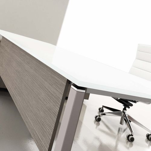 Moderner Schreibtisch - XENO ALTIUS - Styloffice S.p.a. - Holz / Metall / für Gewerbegebrauch