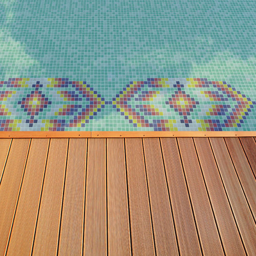 Glasmosaikfliese - SOUTH PACIFIC : PERÚ PISCO - Hisbalit - Hochglanz / für Pool / Wand