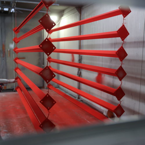 Profil / lackiertes Aluminium - PESPA ALUMIN - für Struktur / für Industriegebäude / für Hoch- und Tiefbau