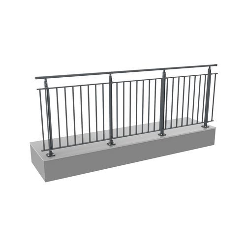 Aluminium-Geländer - TULIPAN - PESPA ALUMIN - Geländer / für Außenbereich / für Treppen