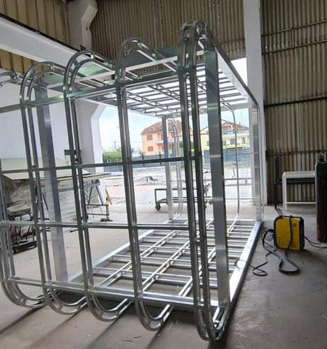 Stahlstruktur für Gebäude - PESPA ALUMIN - für Abdeckung / für Industriegebäude / Aluminium